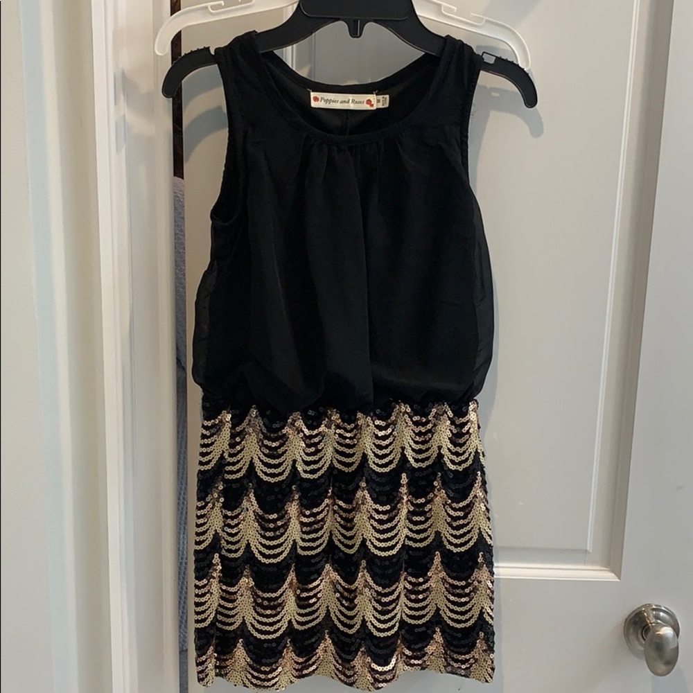 Girls sequin dress